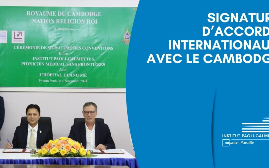 Signature d’accords internationaux avec le Cambodge