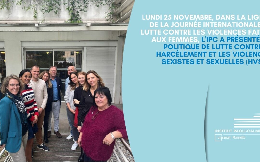 Lundi 25 novembre, l’IPC a présenté sa politique de lutte contre le Harcèlement et les Violences Sexistes et Sexuelles (HVSS).