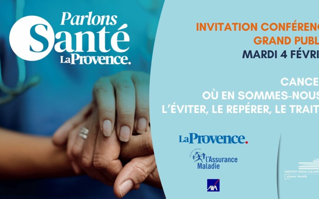 Journée mondiale contre le cancer : invitation à une conférence exceptionnelle le mardi 4 février